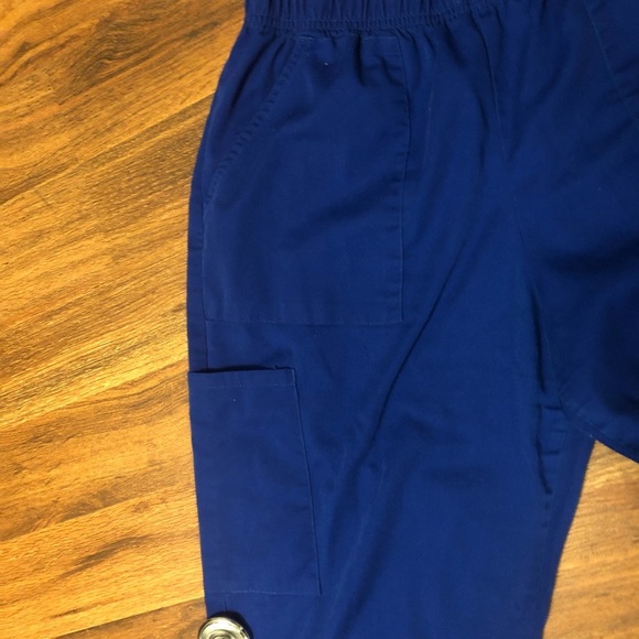 Women Scrubs for work blue/size M - Picture 3 of 4